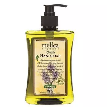 Органическое жидкое мыло с экстрактом лаванды, 500мл Melica Organic