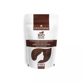 Orientana, Bio Henna, натуральная растительная краска для волос, Темный шоколад, 50 г