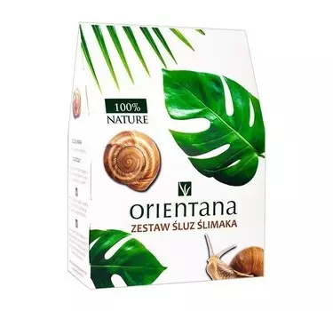Orientana, Snail Slime, набор косметики, 3 шт