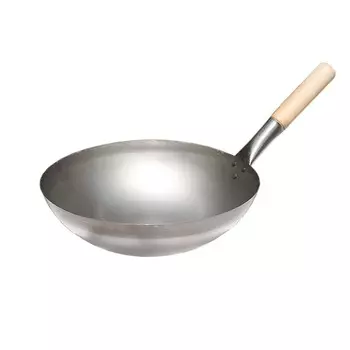Оригинальная китайская сковорода-вок с деревянной ручкой, 35 см PAELLA WORLD