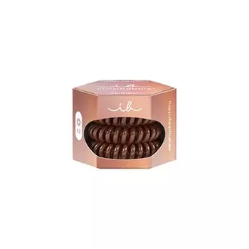 Оригинальная коричневая резинка для волос Pretzel Premium, 3 шт Invisibobble