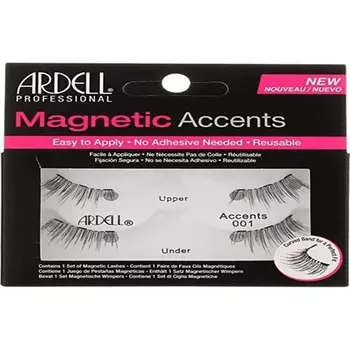 Оригинальные магнитные ресницы из натуральных волос серии Magnetic - Accents 001, Ardell