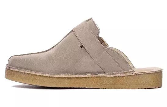 Оригинальные мужские туфли Trek Mule Sand Suede Clarks