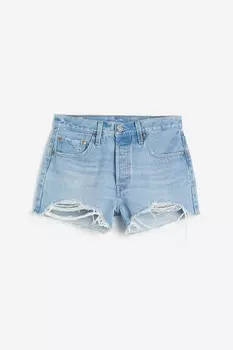 Оригинальные шорты с высокой посадкой Levi'S, индиго