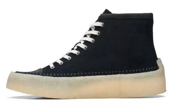 Оригинальные высокие кеды на шнуровке Clarks