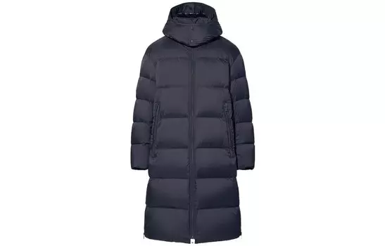Осень-зима 2020 Jil Sander Collaboration Series пуховик мужской темно-синий Uniqlo, темно-синий