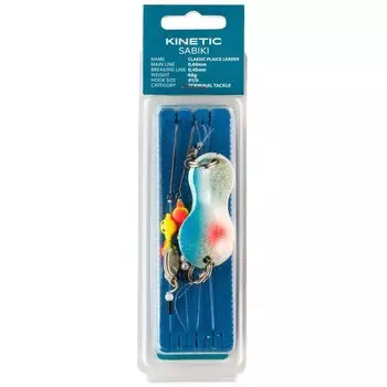 Оснастки Kinetic Sabiki Classic Plaice Leader 40g, синий