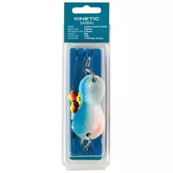 Оснастки Kinetic Sabiki Classic Plaice Leader 60g, синий