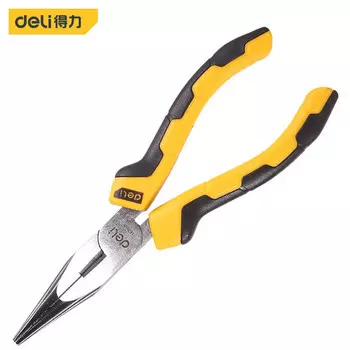 Острогубцы Deli DL0101, резиновая ручка, многофункциональные плоскогубцы для электриков 6 дюймов