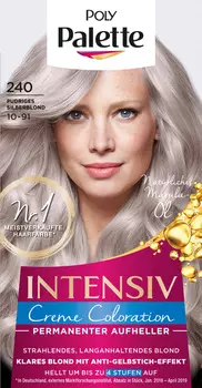 Осветлитель для волос 240 пудровый серебристый блондин 1 шт. Poly Palette