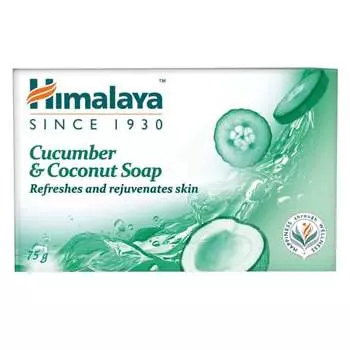 Освежающее мыло с огурцом, 75 г Himalaya Herbals