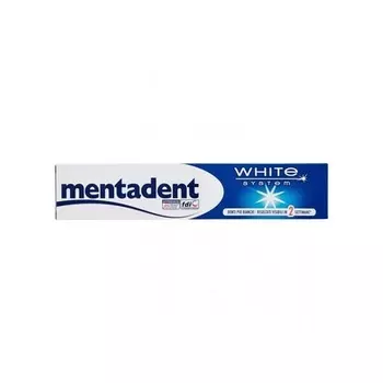 Отбеливающая зубная паста White System 75мл + 25мл, Mentadent