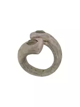 Открытое кольцо Twisted Druid Parts of Four, серебяный