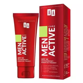 Открытый крем для лица SPF30, 50 мл AA Men Active Care