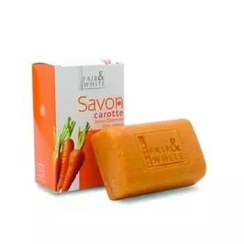 Отшелушивающее мыло Paris Carrot для естественного сияния кожи 200 г Fair & White