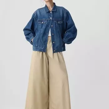 Oversize-Куртка Gap, синий