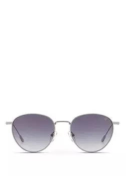 Овальные солнцезащитные очки Bc 1287 c2 Blancia Milano, серебряный