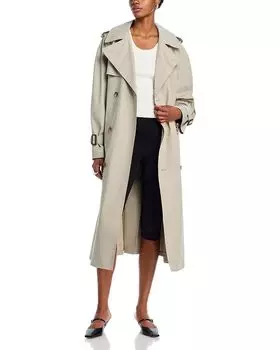 Оверсайз тренчкот WARDROBE.NYC, коричневый/бежевый