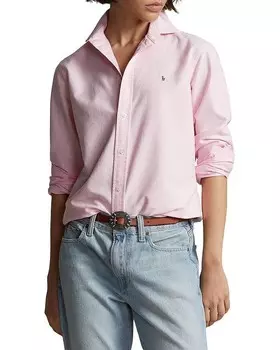 Оксфордская рубашка классического кроя Polo Ralph Lauren, розовый