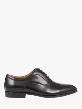 Оксфордские туфли из вощеной кожи middlehham Jones Bootmaker, черный