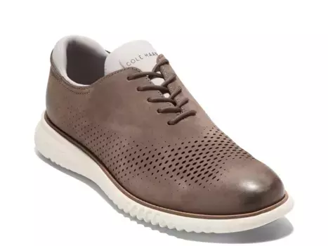 Оксфорды 2 Zerogrand Laser Wingtip Oxford Cole Haan, цвет truffle