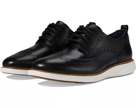 Оксфорды Cole Haan Grand Evolution Shortwing, цвет Black/Ivory