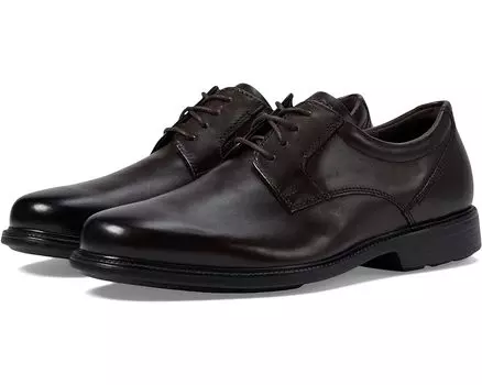 Оксфорды Rockport Charles Road Plain Toe, цвет Dark Brown