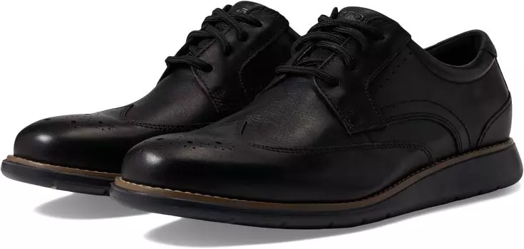 Оксфорды Total Motion Craft Wing Tip Rockport, черный
