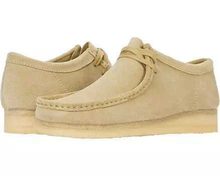 Оксфорды Wallabee Clarks, замша