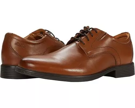 Оксфорды Whiddon Plain Clarks, коричневый