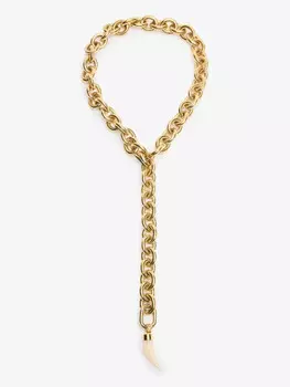Ожерелье-цепочка Roberto Cavalli, золотой