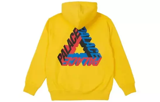 P 3D Худи FW21 PALACE, желтый