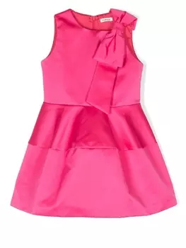 P.A.R.O.S.H. платье без рукавов с бантом, розовый