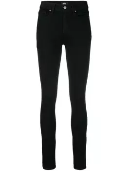 PAIGE stretch slim-fit jeans, черный