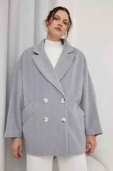 Пальто Answear Lab, серый
