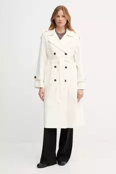 Пальто Dkny, бежевый