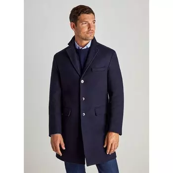 Пальто Faonnable Jersey Wool, синий