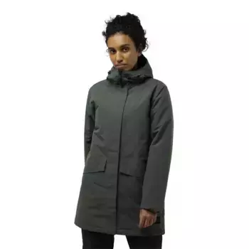Пальто Jack Wolfskin Tempelhof, зеленый