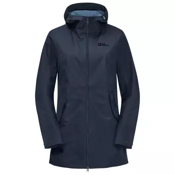 Пальто Jack Wolfskin Women's Dakar Parka, цвет Night Blue/Elemental Blue