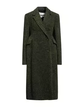 Пальто Jil Sander, зеленый