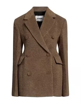 Пальто Jil Sander, зеленый