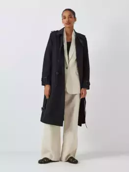 Пальто John Lewis Trench, черный