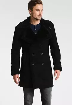 Пальто короткое Indicode Jeans, черный