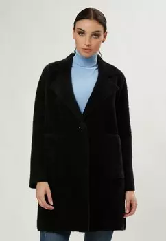 Пальто короткое Influencer, черный