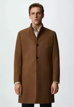 Пальто короткое Mango, mellanbrun