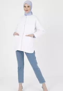 Пальто короткое Modanisa, белый