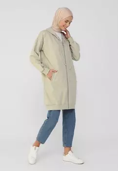 Пальто короткое Modanisa, бежевый