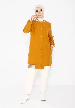 Пальто короткое Modanisa, желтый