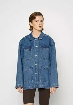 Пальто короткое Monki, синий