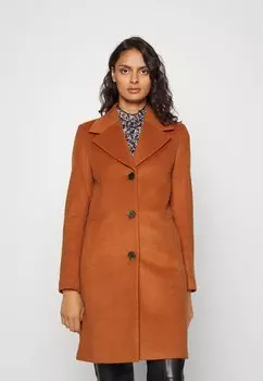 Пальто короткое Selected Femme, коричневый